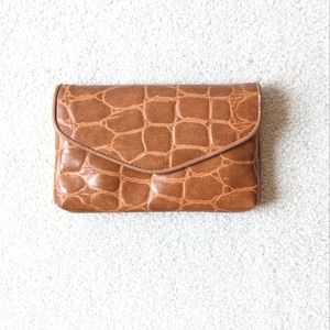 VTG faux leather wallet set